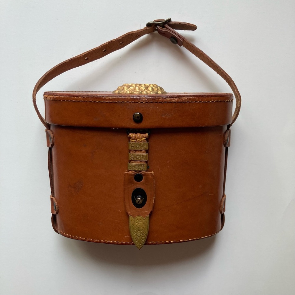 Vintage Structured Leather Bag